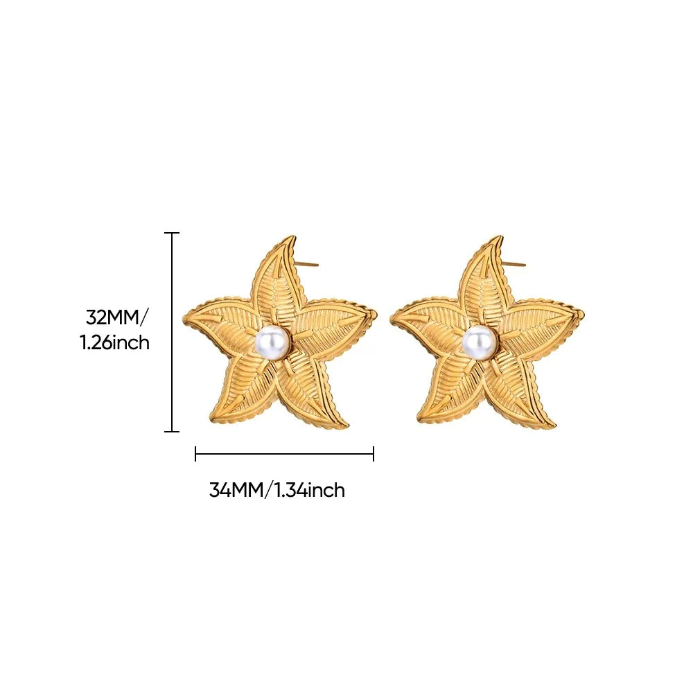Ocean Star Studs