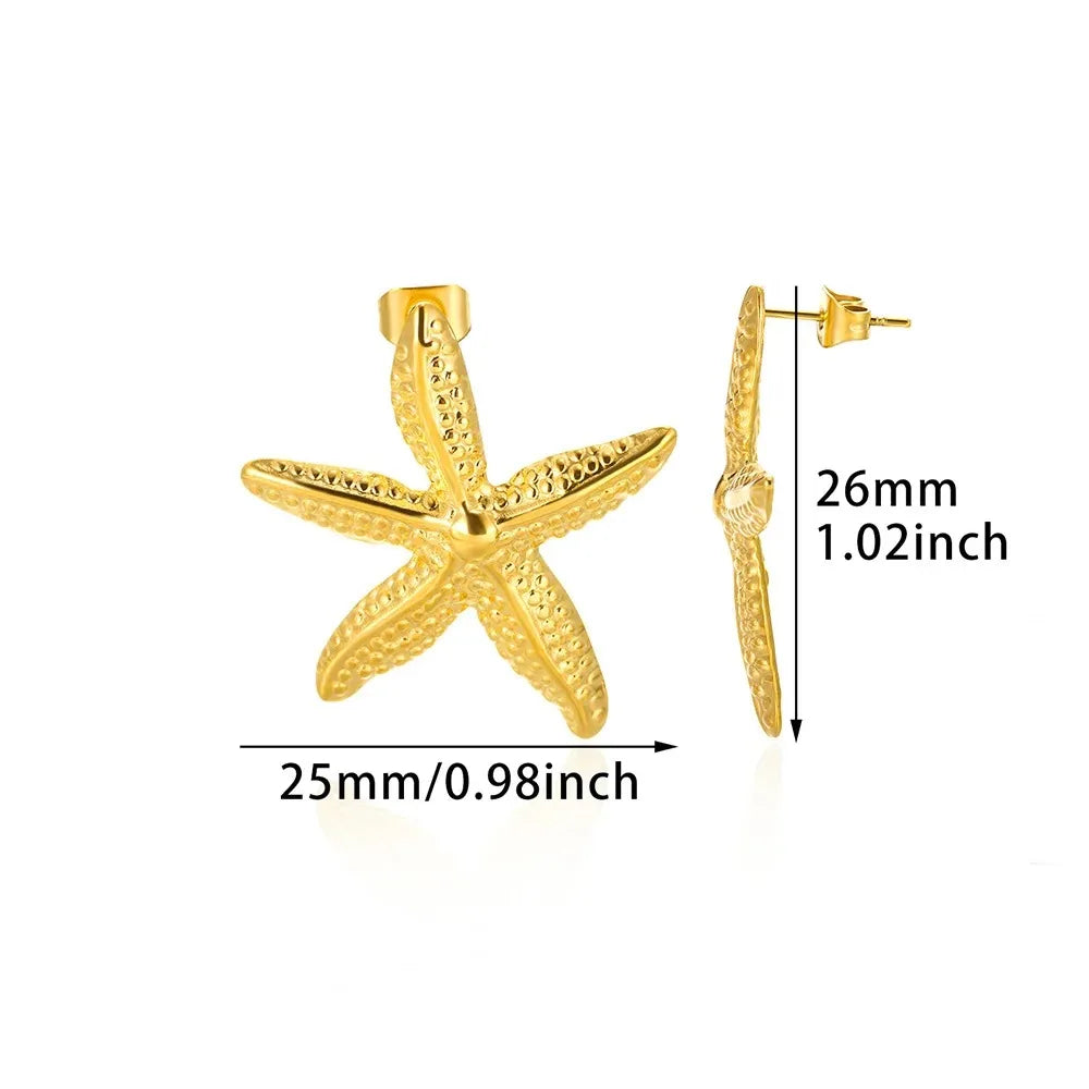 Ocean Star Studs
